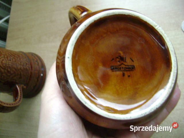 Starocie z PRL Birofilistyka Zestaw 3 kufle sprzedam