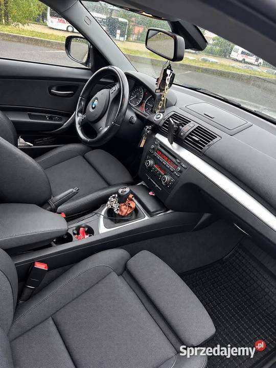 BMW e82 20d coupe srebrny Zboiska
