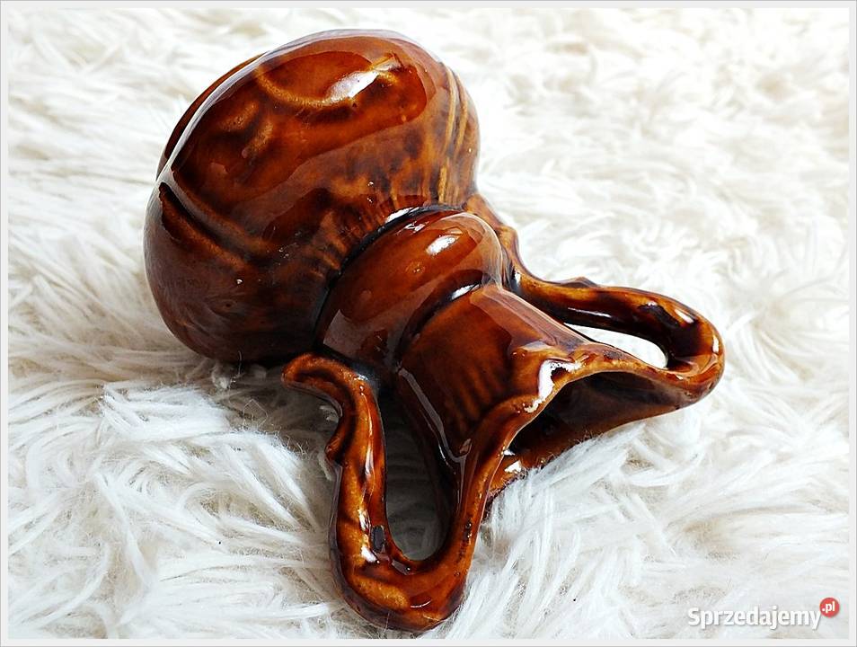 Stary wazonik dzbanuszek ceramiczny z lat 70tych Żary
