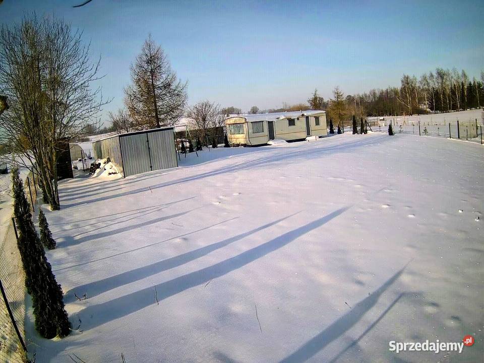 Działka 783 m z domkiem holenderskim Orzechowo warmińsko-mazurskie