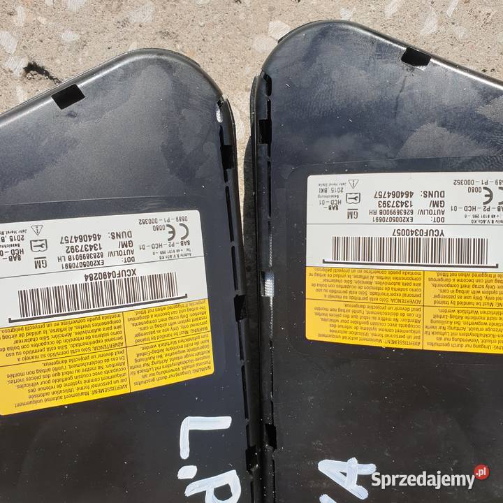 OPEL MERIVA II B AIRBAG PODUSZKA FOTELA 13437393 osobowe Łochowice