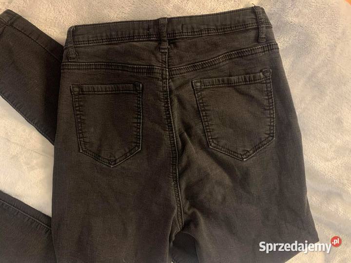 Jeansy spodnie czarne HIT podkarpackie Jasło