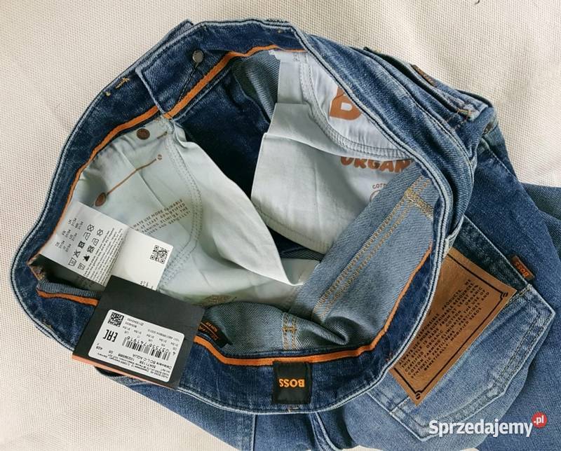 Męskie jeansy Hugo Boss Orange Delaware Slim Odzież codzienna