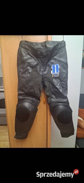 Spodnie motocyklowe skora xl lubelskie Łuków