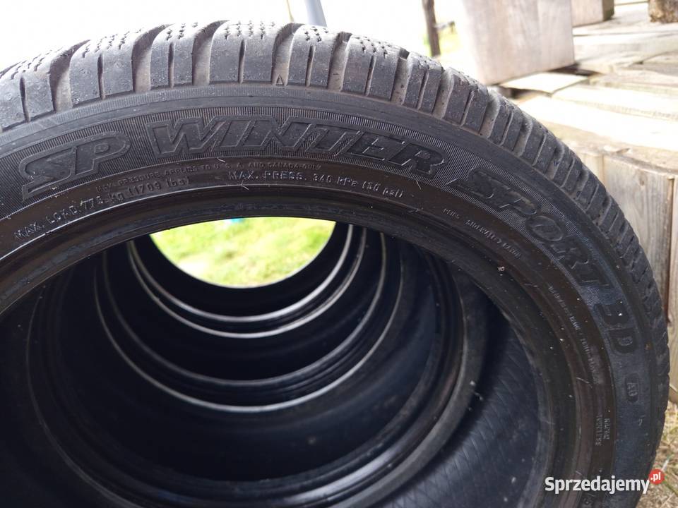 4x Opony Zimowe DUNLOP 22550R18