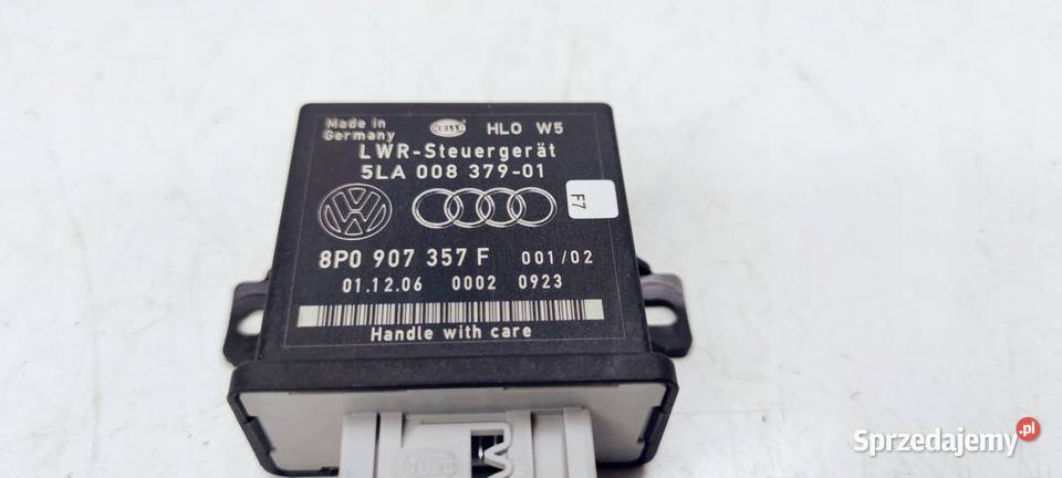 STEROWNIK MODUŁ ŚWIATEŁ AUDI A3 8P 8P0907357F śląskie Przystajń sprzedam