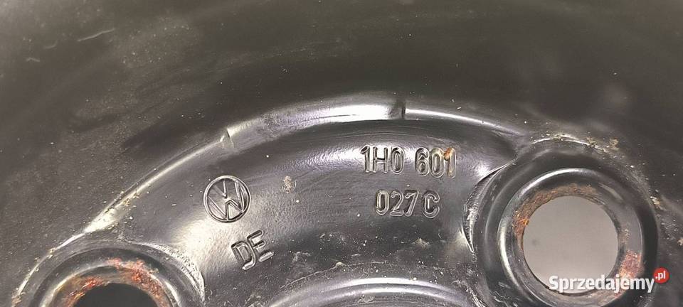 KOŁO DOJAZDOWE VOLKSWAGEN GOLF III T10570 R14 Pozostałe kujawsko-pomorskie Lipno