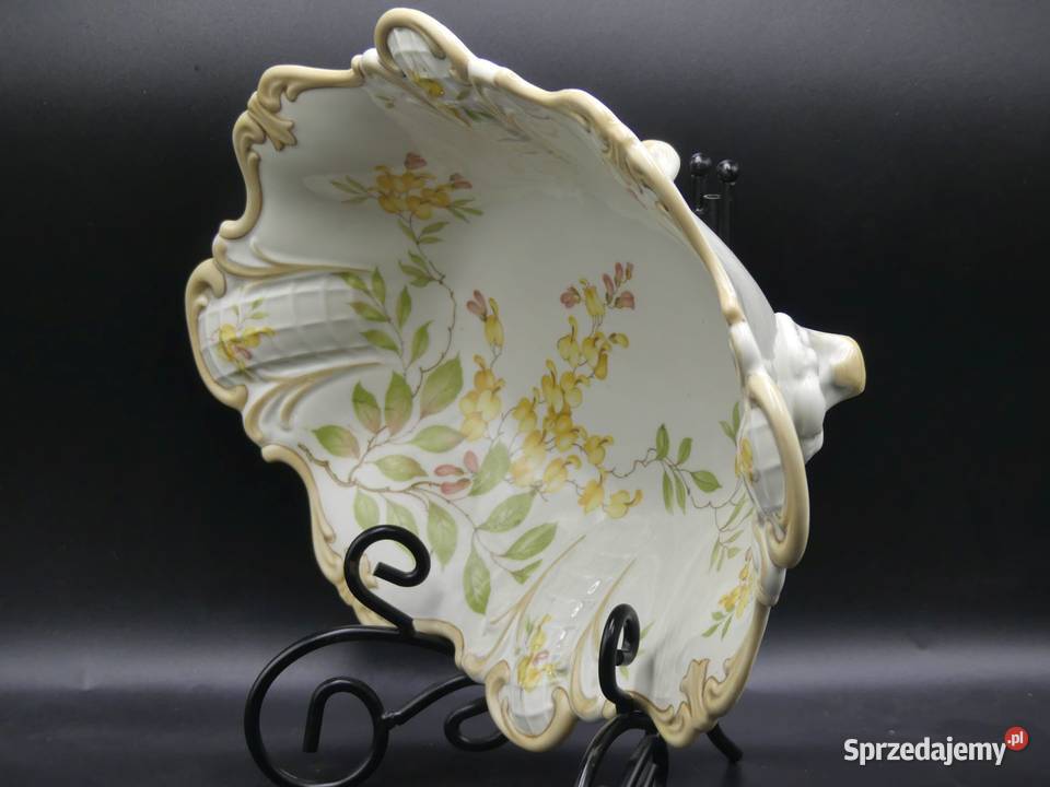 Okazała patera na nóżkach Żary Sorau 1925 39 Poznań sprzedam