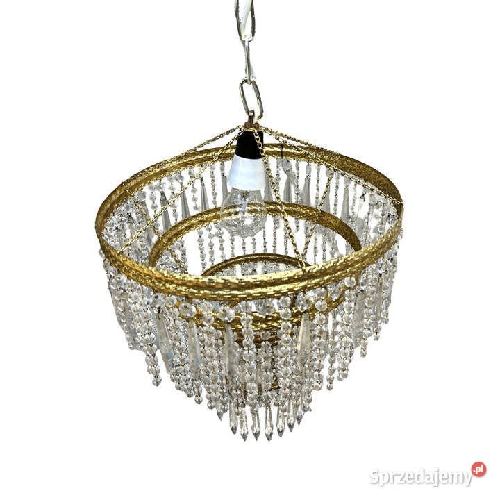 Żyrandol kryształowy eleznobrodsk Sklo Warszawa