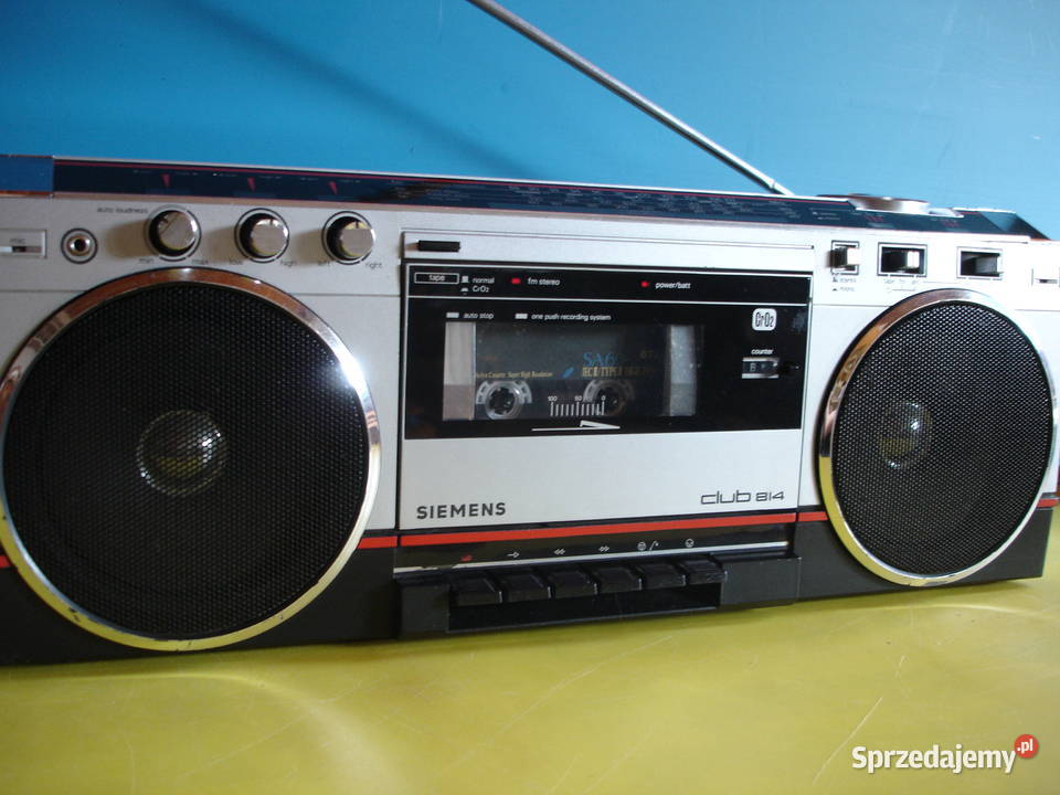 Radiomagnetofon SIEMENS CLUB RM814 Zielona Góra