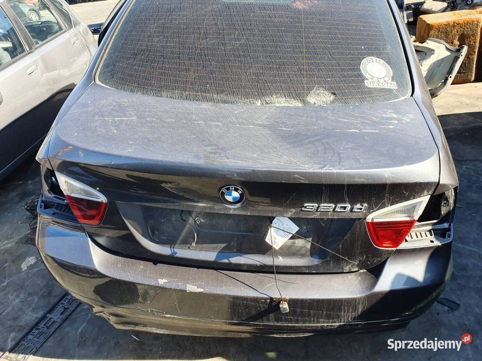 KLAPA BMW E 90 SPARKLING GRAPHITE METALLIC A22 osobowe Pozostałe Lipno