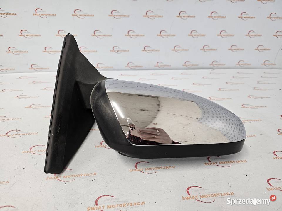 MITSUBISHI L200 07r lusterko prawe 5pin chrom osobowe Lusterka zewnętrzne Lusterka zewnętrzne