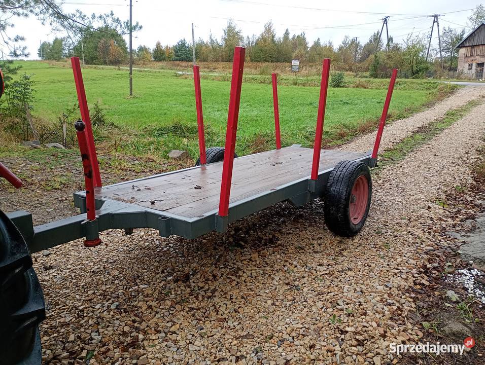 Dwukołówka przyczepa do ciągnika nieuszkodzony Jodłowa