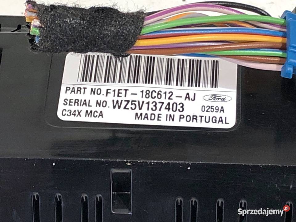 PANEL STEROWANIA NAWIEWU FORD FOCUS III podkarpackie