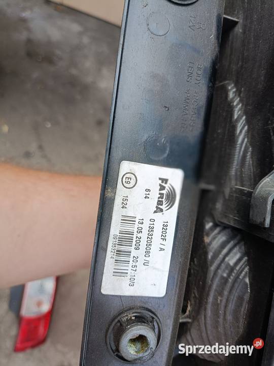 Lampa tył prawa 01353205080 Fiat Fiorino osobowe