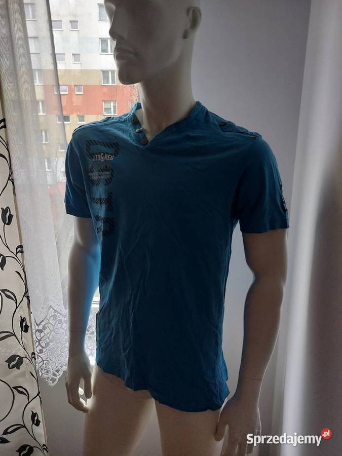 Tshirt niebieski DSTR Kraków