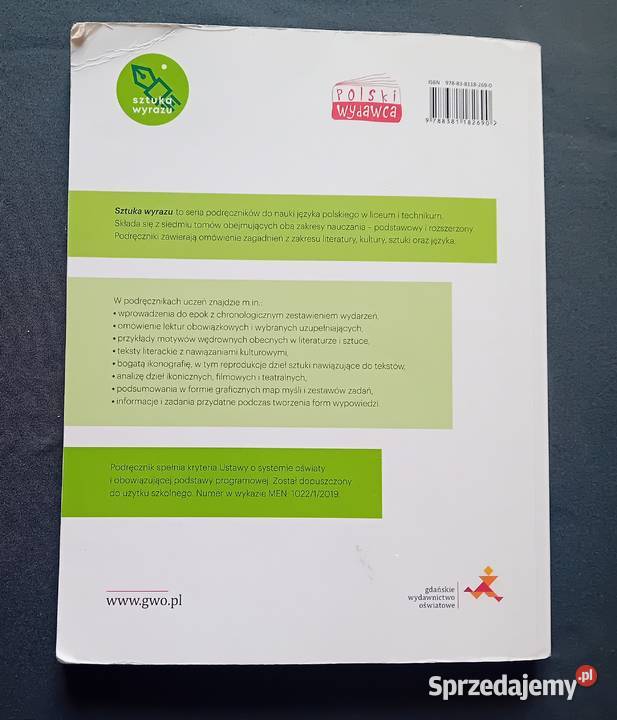 Język polski 1 Sztuka wyrazu Cz1 starożytność Koźminek