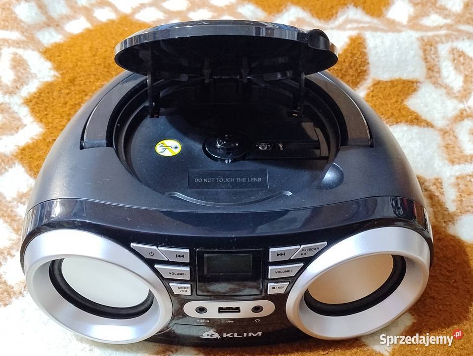 KLIM B3 przenośny odtwarzacz CD Bluetooth Witnica sprzedam