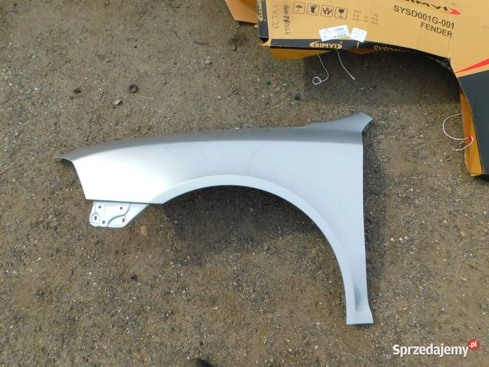 octavia II błotnik lewy kolor 9102 nowy WYSYŁKA Żory