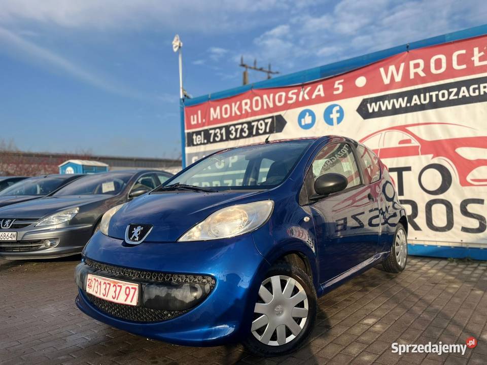 Peugeot 107 10 Benz 2006 Wspomaganie Dl 145000km Wrocław