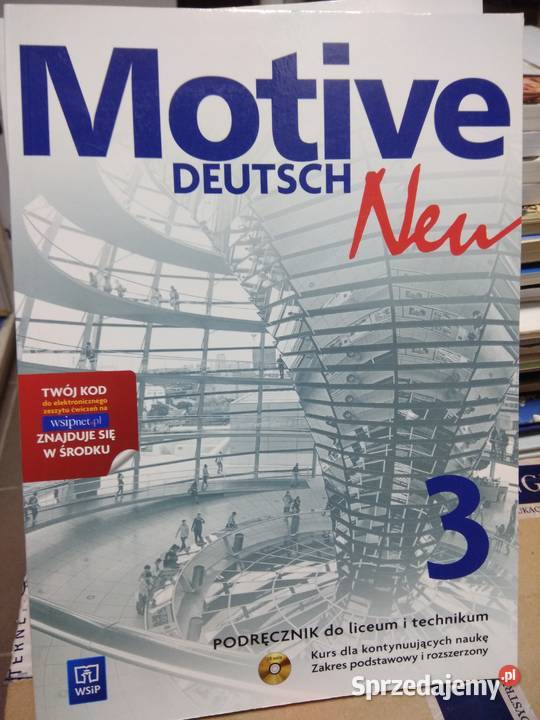 Motive neu 3 podręcznik niemiecki szkolne Warszawa sprzedam