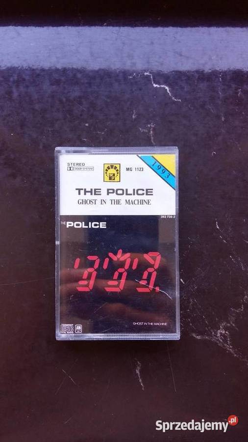 Kaseta The Police Ghost in the Machine kaseta