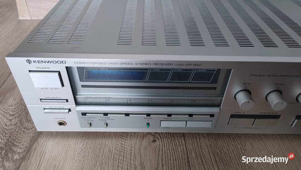 Kenwood KR820 Stereo Receiver Stan Amplitunery Amplitunery