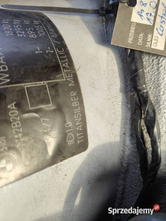 Bmw e46 sedan Lift błotnik przedni prawy srebrny osobowe Aleksandrów Łódzki