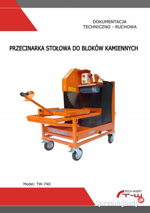 PRZECINARKA STOLIKOWA BUDOWLANA TECHWIERT PIŁA Łodzia