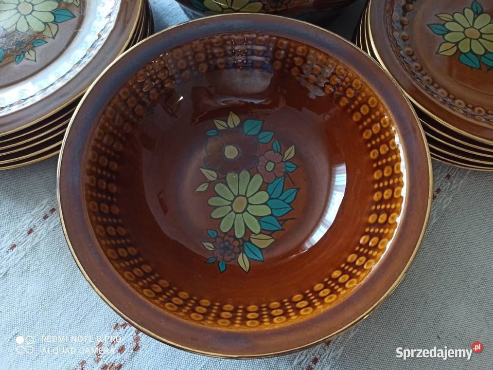 Serwis obiadowy porcelit Tułowice PRL fason Porcelana i szkło Białystok
