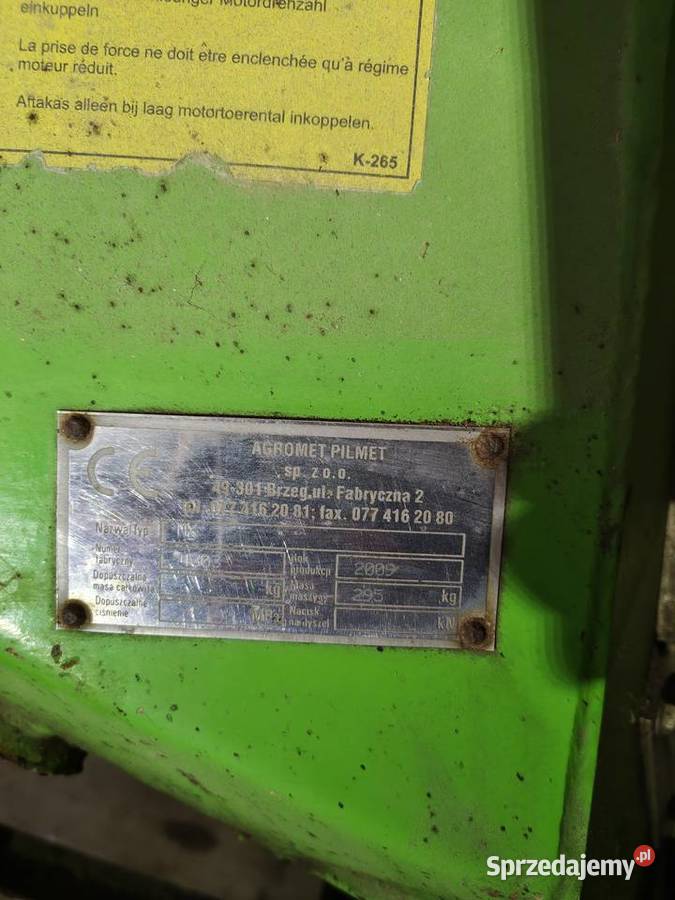 Rozsiewacz nawozów unia mx 850 Karniewo sprzedam