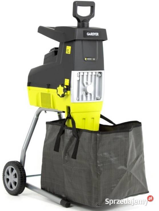 GARDYER R800 ROZDRABNIACZ ELEKTRYCZNY FREZOWY Opalenica