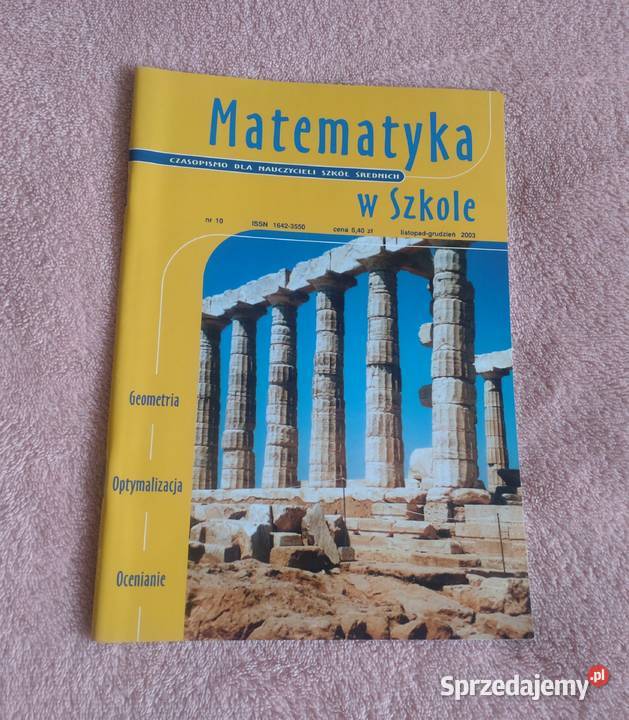 Czasopismo Matematyka w szkole 2003