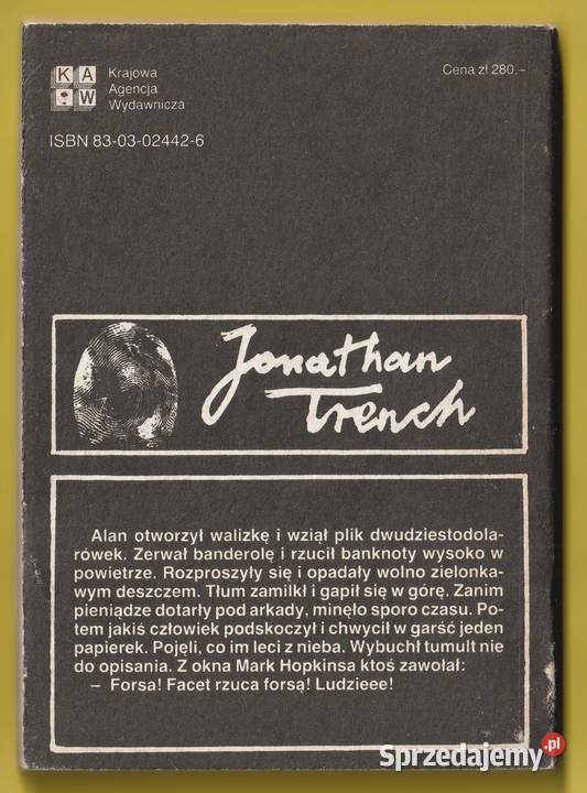 KAW KASYNO JONATHAN TRENCH 1988 Łódź sprzedam