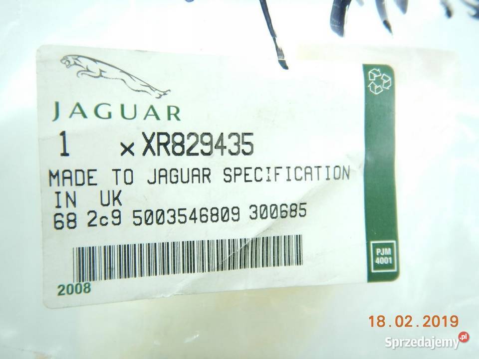 ZAŚLEPKA HALOGENU JAGUAR STYPE Z ASO LEWWA lubelskie