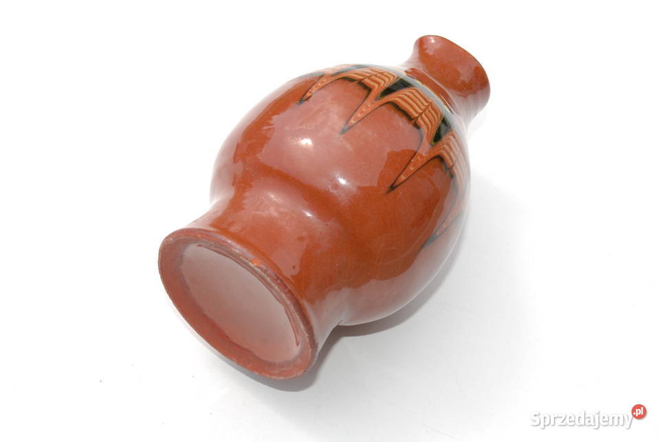 Stary dzbanek dzbaneczek ceramika antyk unikat Cieszyn