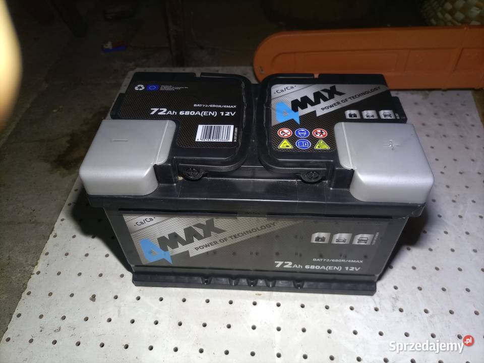 Akumulator 72ah używany stan idealny podkarpackie Strażów