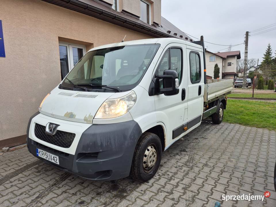 Peugeot Boxer 22HDI nowy silnik 7 osoby Fiat 181000km Kraków
