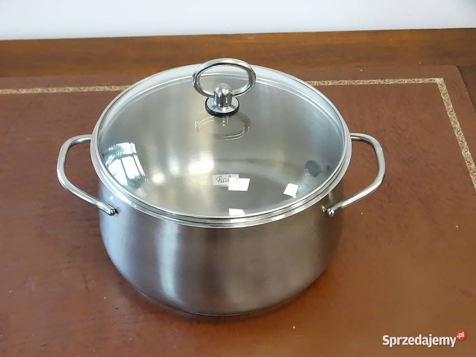 Garnek Fissler Stainless Steel 1810 Made In Biłgoraj