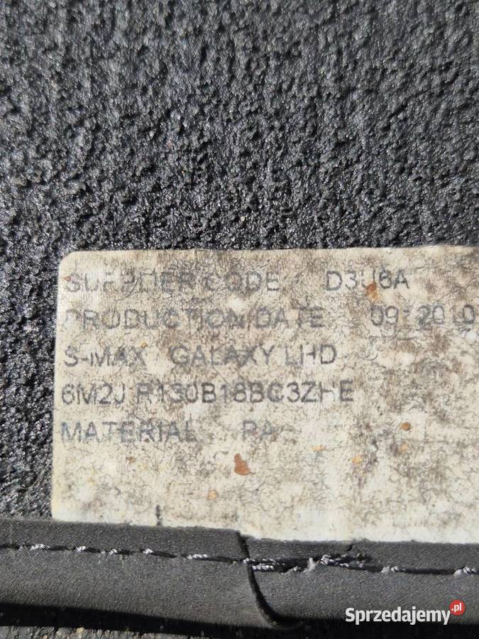 Dywaniki gumowe I materiałowe ford smax mazowieckie Marki