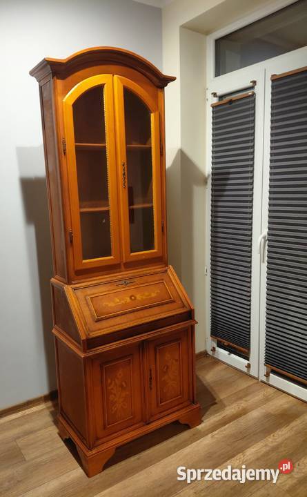 Sekretarzyk Biurko Stylowe z intarsją 244 Biurka Byczyna