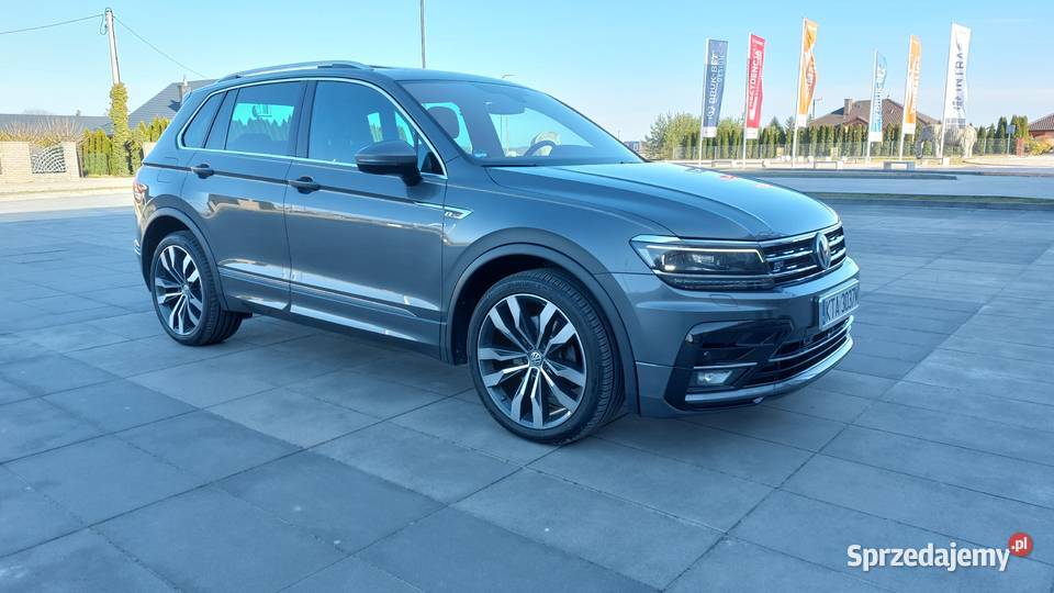 VW TIGUAN RLINE 20 240 Kamera 360 Full Tarnów sprzedam