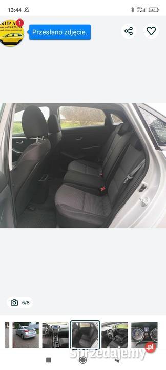 HYUNDAI I30 16 CRDI 2013r zadbany F VAT zamiana kupiony w Polsce Wólka Cycowska