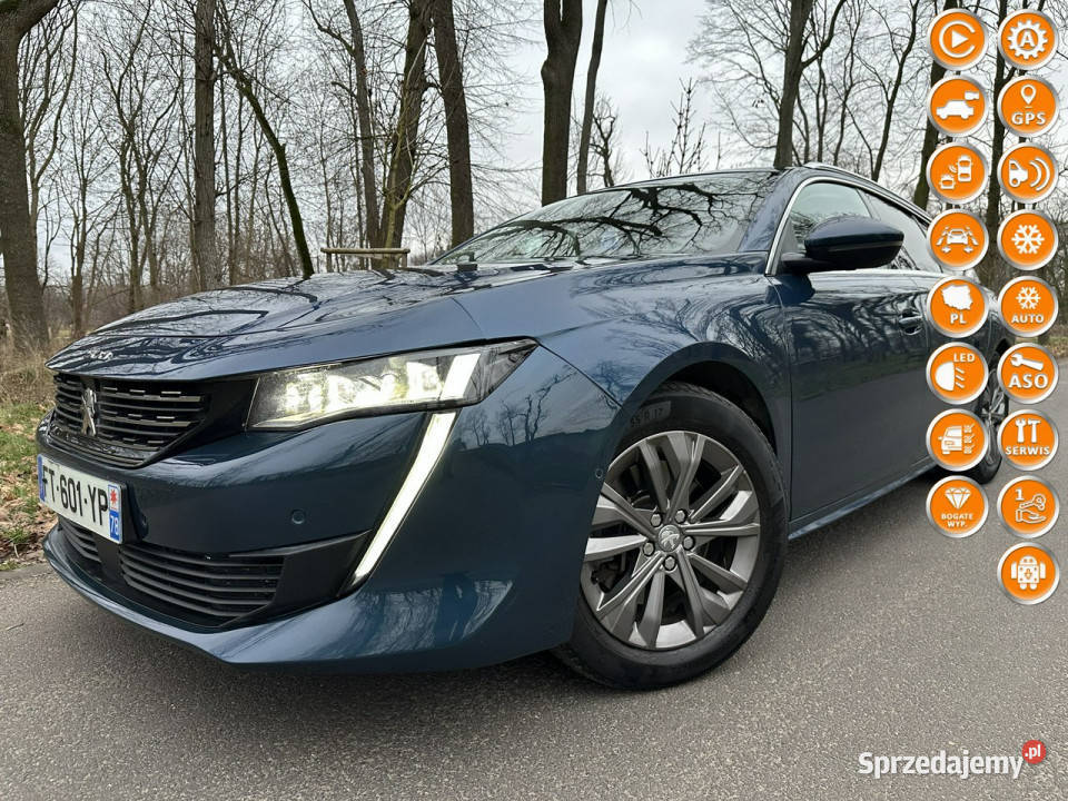 Peugeot 508 20 BlueHDi 163 Allure Kamery Automat kurtyny powietrzne Józefkowo sprzedam