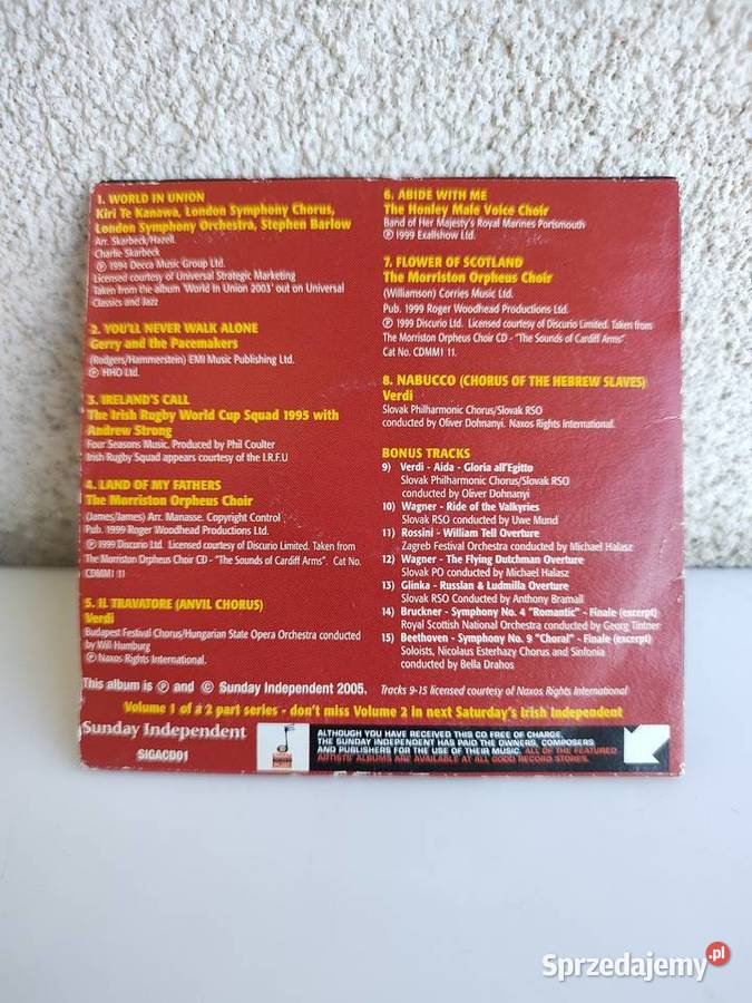 Płyta CD Great Anthems Of The World CD Olecko