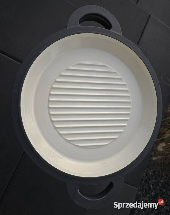 Kociołek żeliwny 12 litrów emaliowany Piaseczno sprzedam