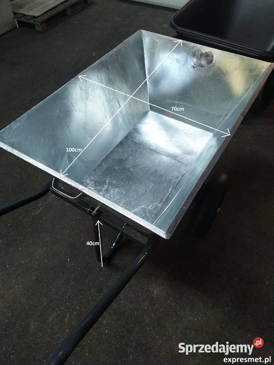 Wózek OGRODOWY z kastrą 65L POLSKI Taczka k135L Ogród Kraków