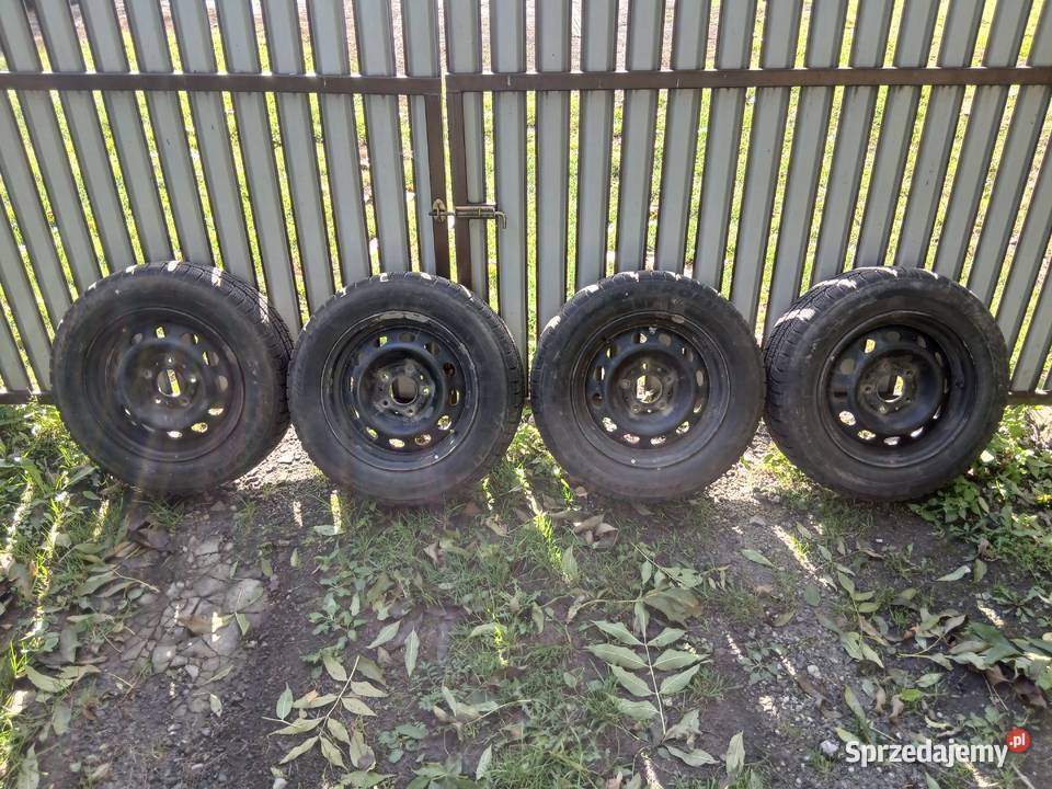 Koła felgi stalowe z oponami 15 BMW E36 5x120 4 Poniatowa