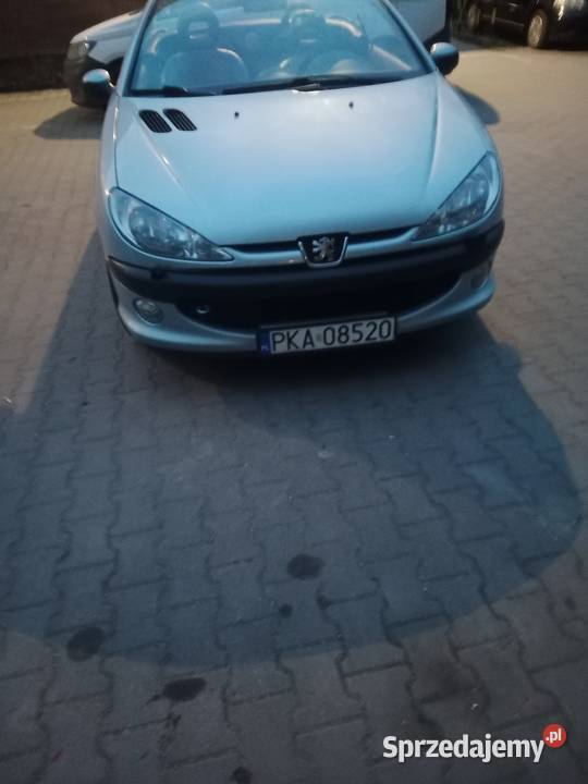 Peugeot 206cc cabrio stanopłaty 082026r Wrocław sprzedam