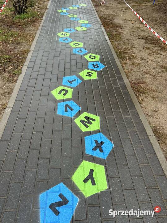 Wąż AZ gra podwórkowa gra chodnikowa asfaltowa Tarnów